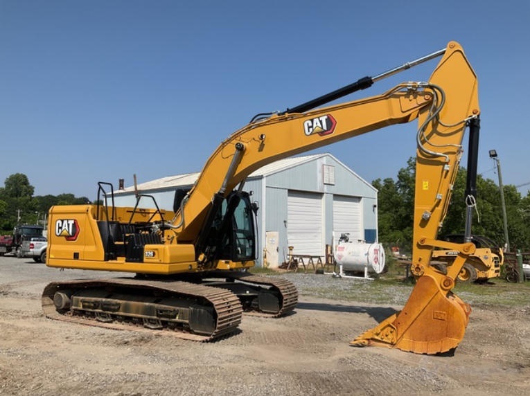 Caterpillar 326 Excavator Side View