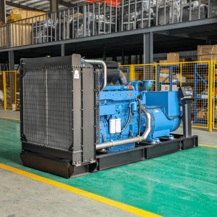 Yuchai 40Kw Generator Side View