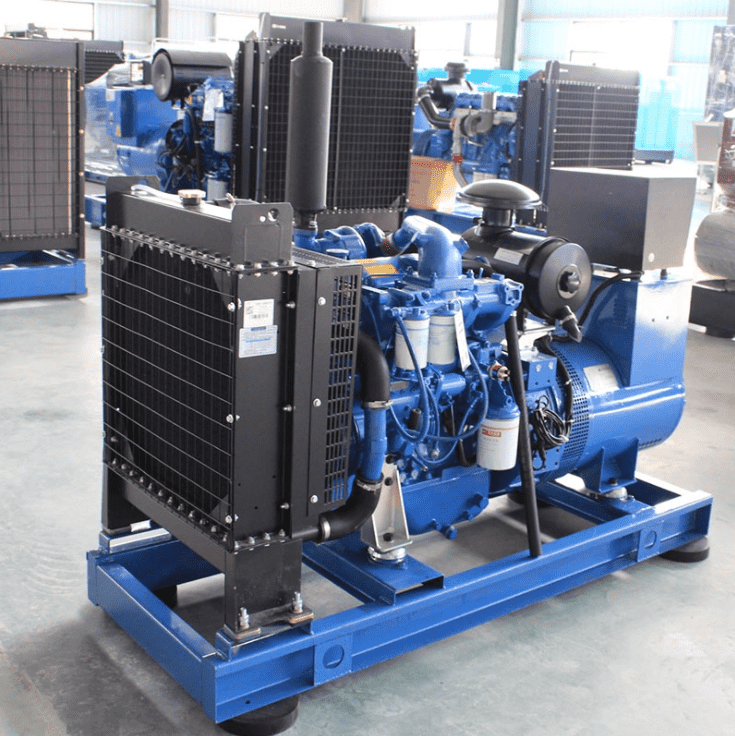 Yuchai 50Kw Generator Side View