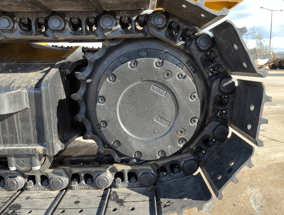 Caterpillar 313GC Excavator Cab View