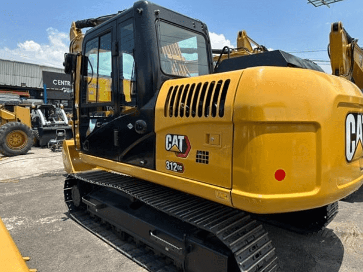 Caterpillar 312GC Excavator Side View