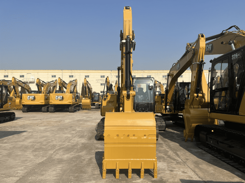 Caterpillar 316GC Excavator Front View