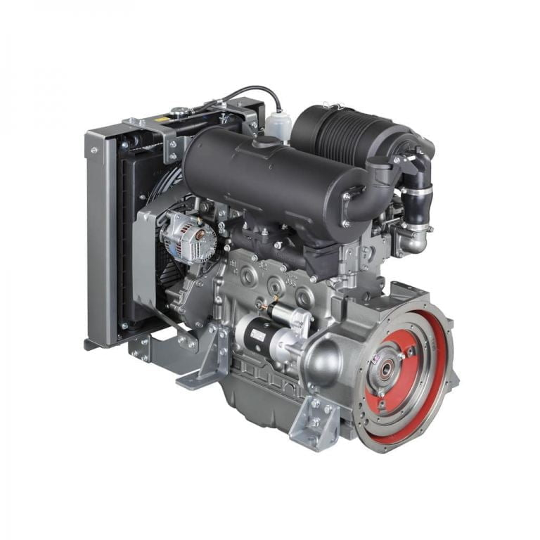 Yanmar 4TNV88 Engine Top View