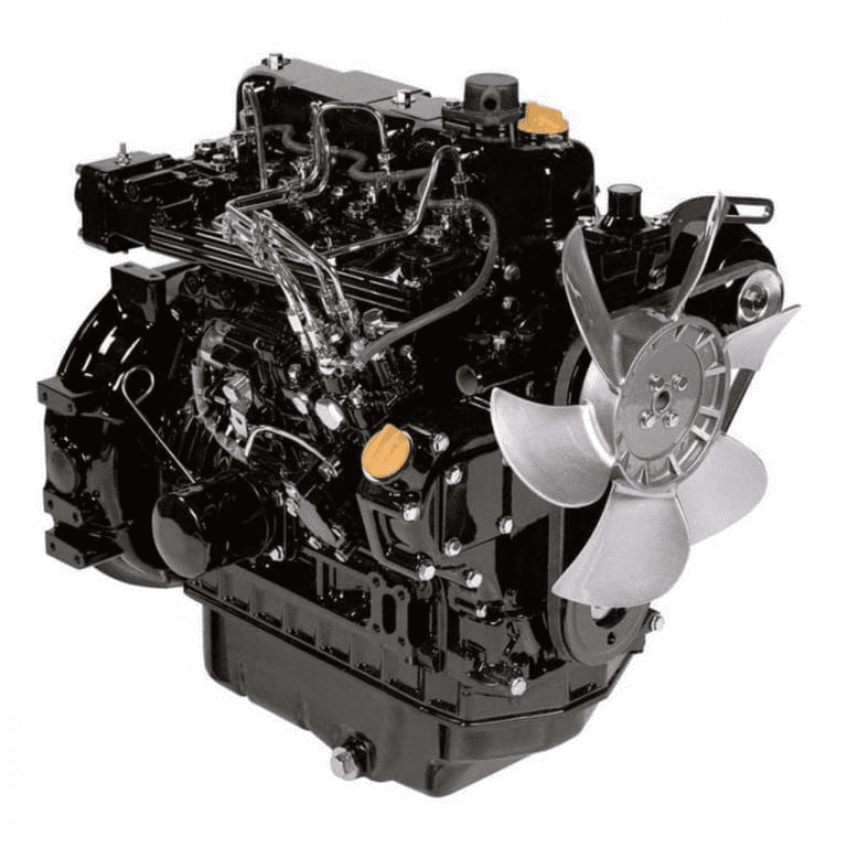 Yanmar 4TNV88 Engine Front View