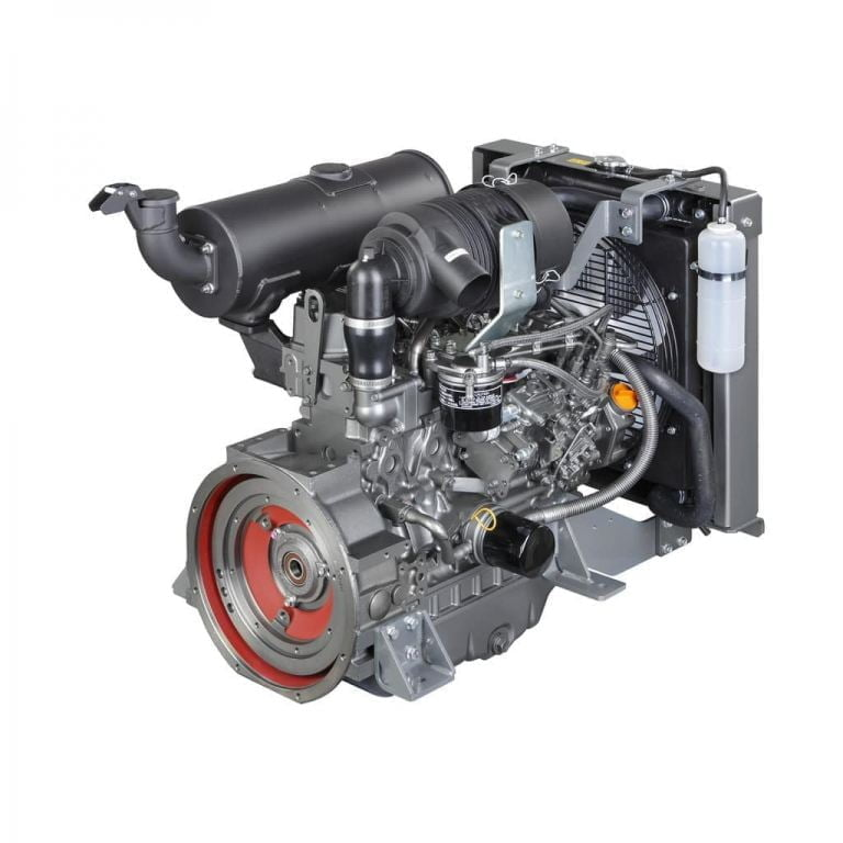 Yanmar 4TNV88 Engine Side View