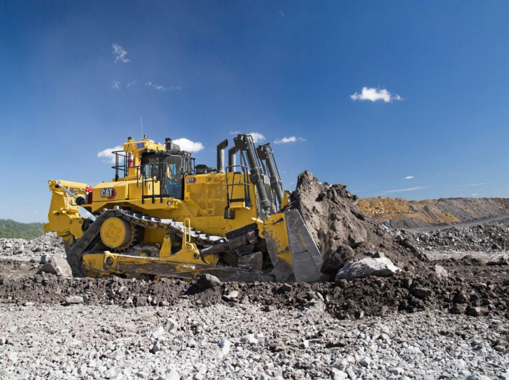Caterpillar D11 Bulldozer Front View
