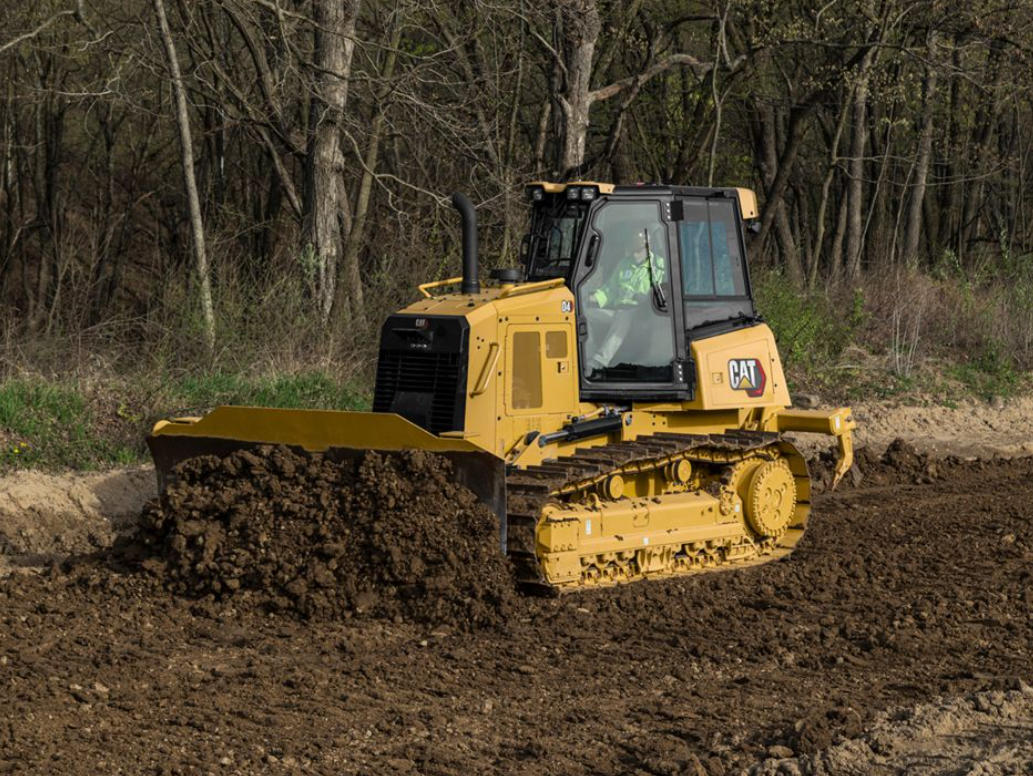 Caterpillar D4 Bulldozer Operator Cab