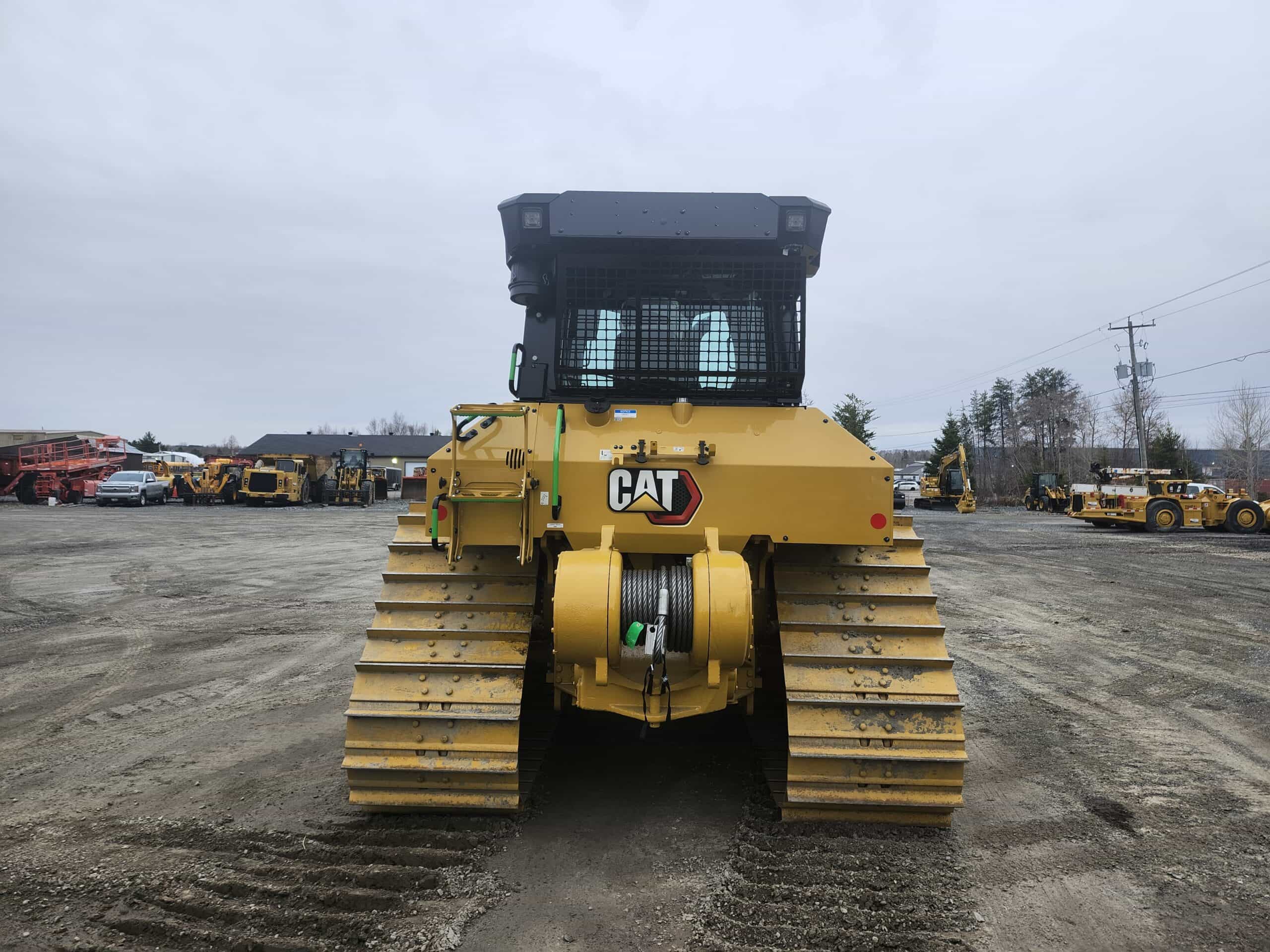 Caterpillar D5 Bulldozer Side View